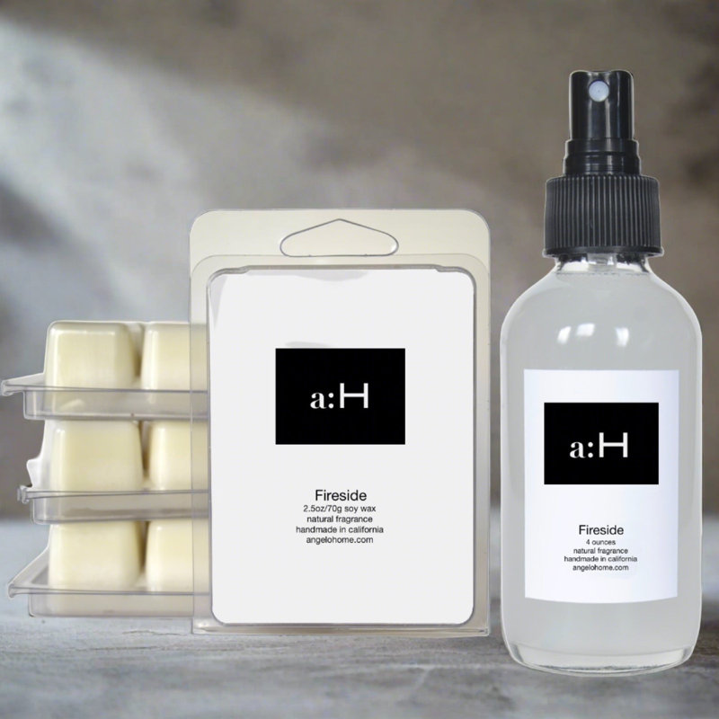 Fireside Scented Wax Melts and Room Spray Set
