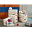 Ensemble de 3 bacs de rangement en tissu