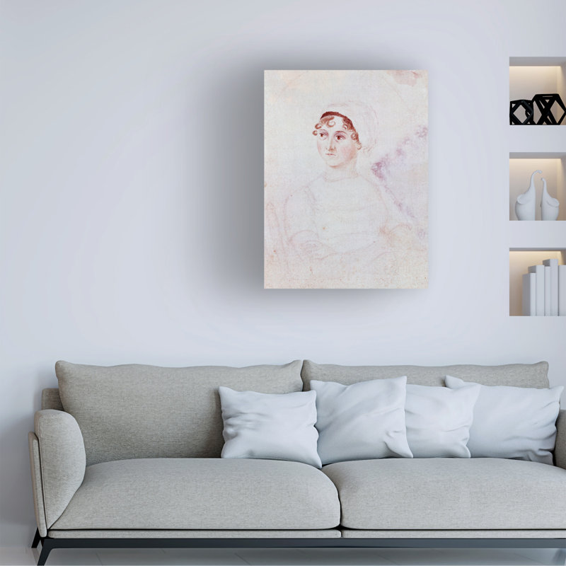 «Cassandra Austen Portrait of Jane Austen, C.1810, art sur toile, H 19 po x l 14 po