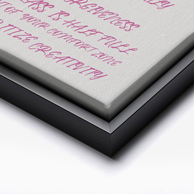 Rules No1, Black Framed, Canvas, 18"H x 24"W