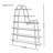 Simple and Retro Multi-level Display Cabinet