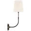 Wyatt 1 - Light Armed Sconce by Suzanne Kasler