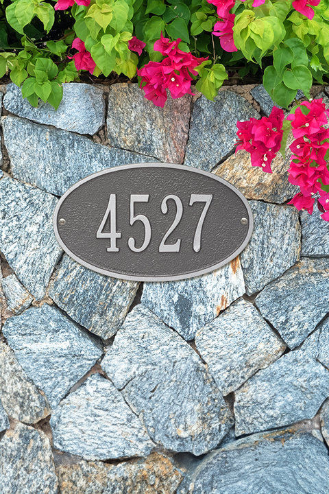 1-Line Wall Address Plaque