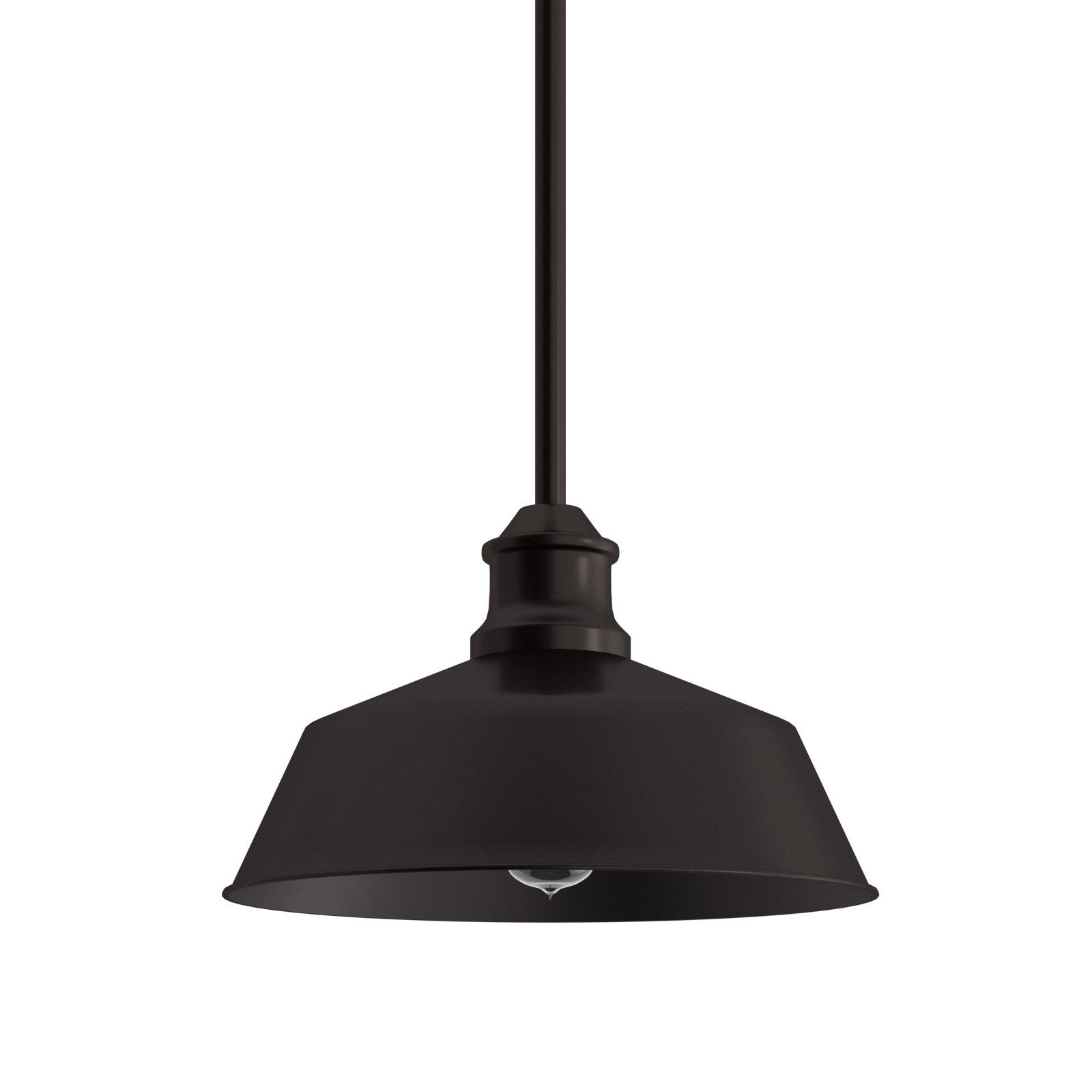 Jeb Dimmable Single Light Pendant, Oil Rubbed Bronze
