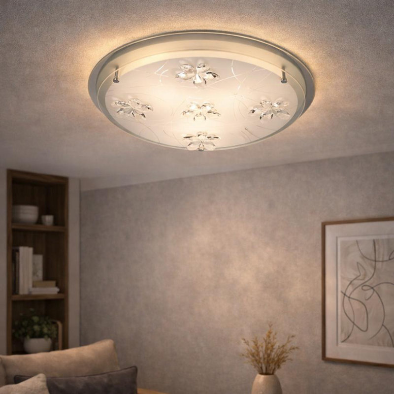 Drew Glass Flush Mount