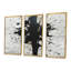 Apparition noir blanc minimalisme - ensemble de décorations murales abstraites à encre liquide-1473184683-1473184646