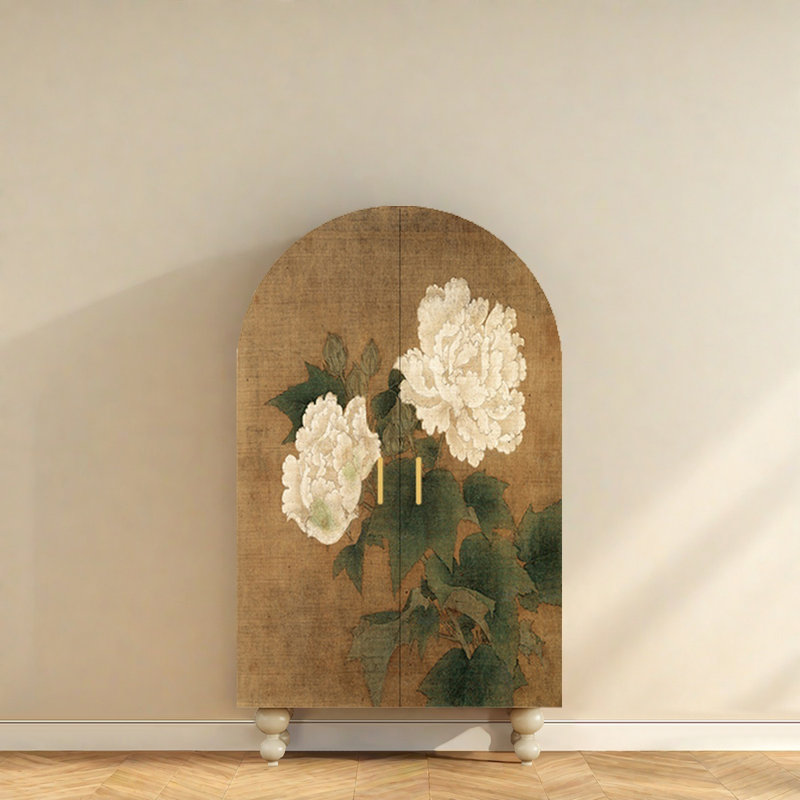Armoire de rangement rétro de style français