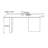 Oval-shaped light luxury black dining table-6174631