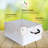 Storage Box: 6pk Large - White-146752538
