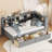 Wooden Twin Size Daybed with 2 Drawers, Storage Shelf & USB Charging Station, Solid Pine Wood Frame, Grey
