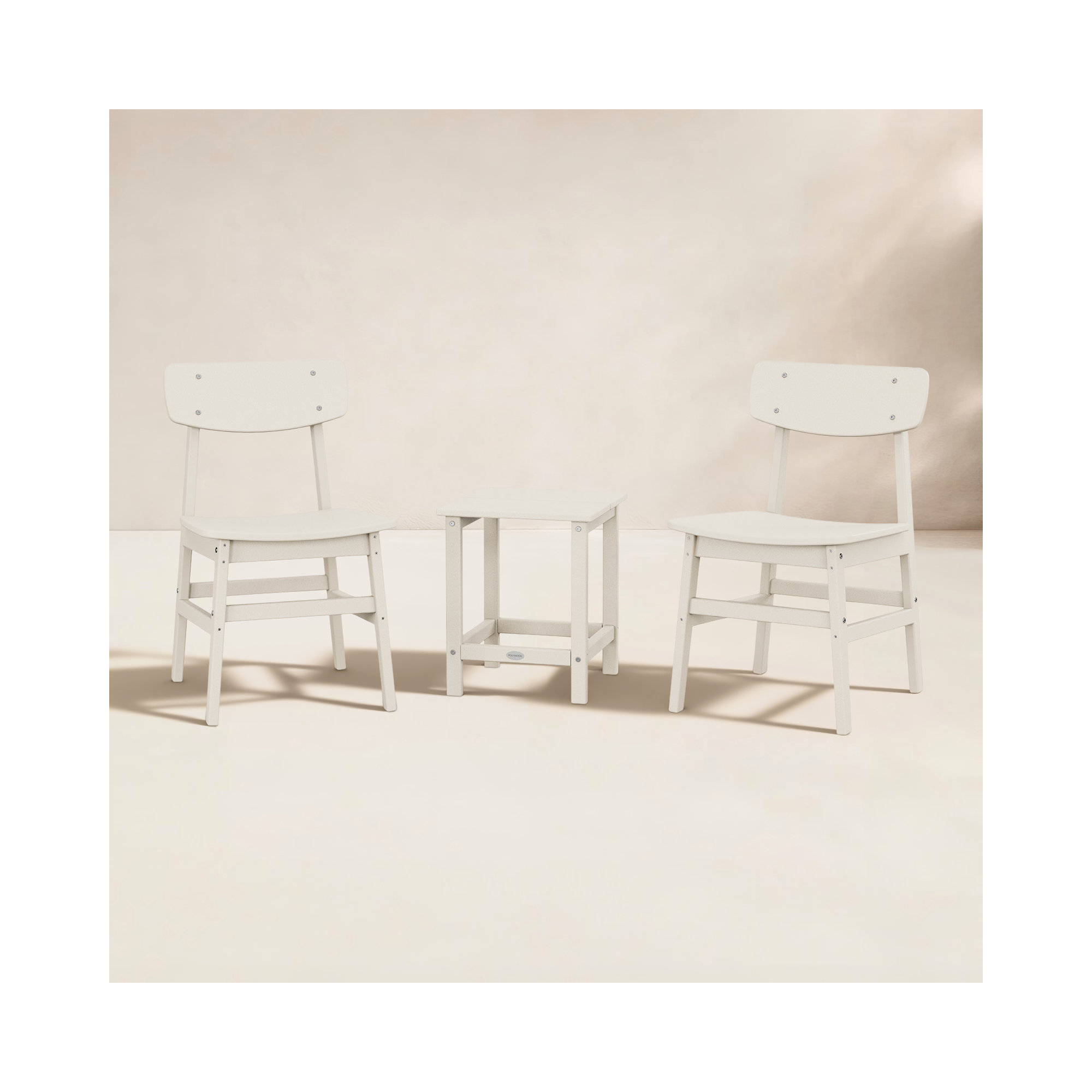Modern Studio Urban Chair 3-Piece Seating Set, Sand