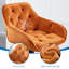 Swivel Upholstered Adjustable Height Counter Stool-1680333975