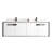 72'' Double Bathroom Vanity with Carrara Quartz Top-584364826-584364800