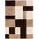 Cobina Geometric Shag Brown/Gray Area Rug