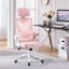 High Back Mesh Swivel Ergonomic Task Office Chair with Flip-Up Arms-883770714