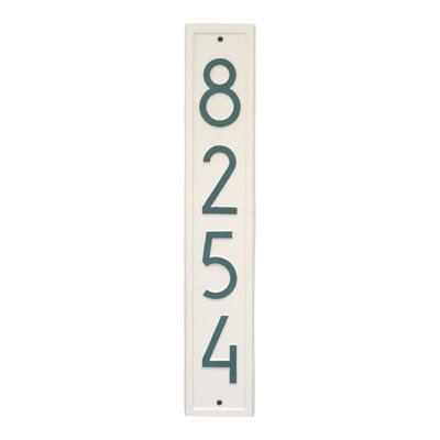 Vertical Modern Personalized Wall Mount