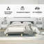 Base de lit en tissu Pranavi vidaXL, support de lattes, sans matelas-1495592253-1495592255