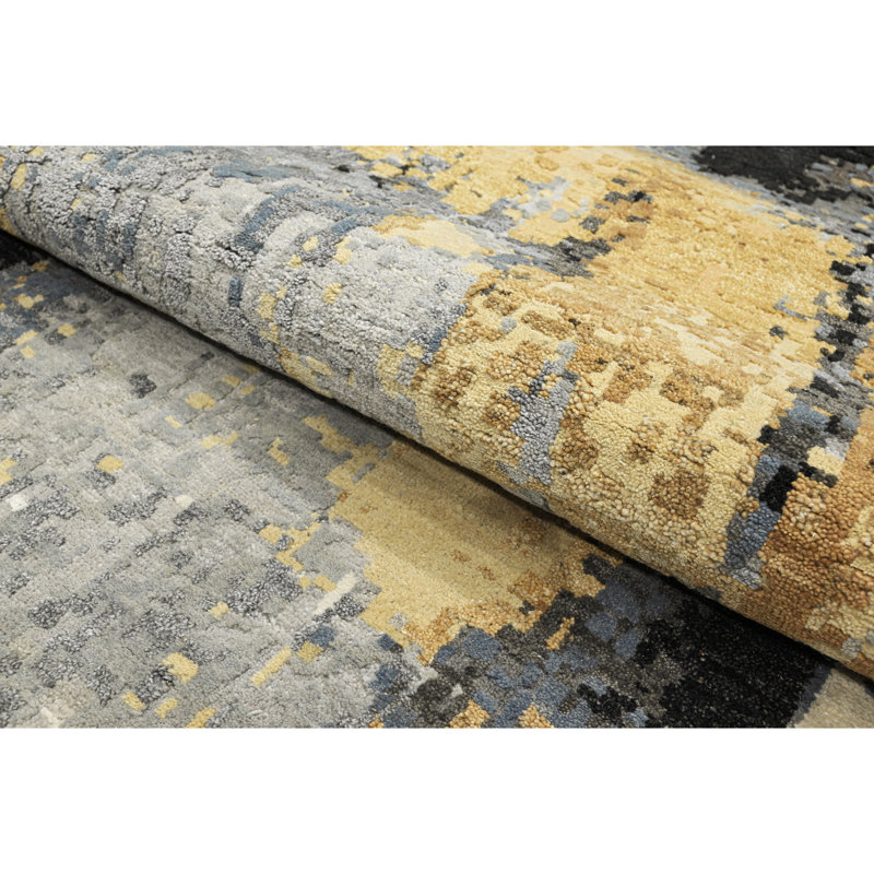 Abstract Area Rug, Rectangle 9' x 12'