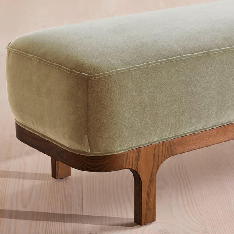 Tabouret à chaussures Simple, 17.72" H x 55.12" W x 15.75" D