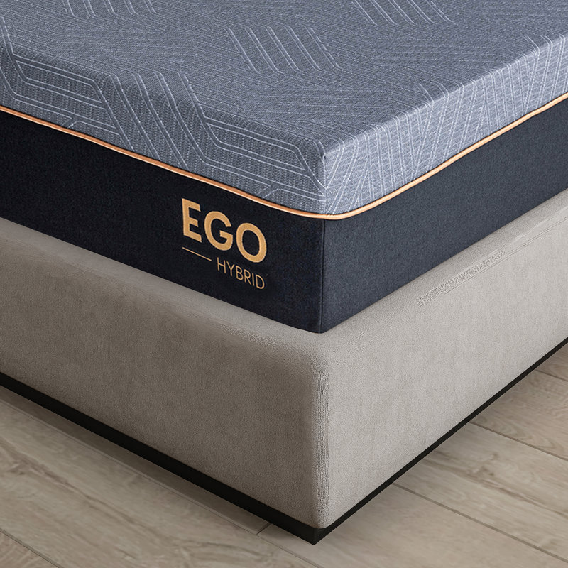 Matelas hybride moyen cuivré 12 po, Très grand