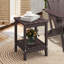 Table Adirondack d'extérieur en PEHD 2 niveaux 14 x 13 po-1906878847