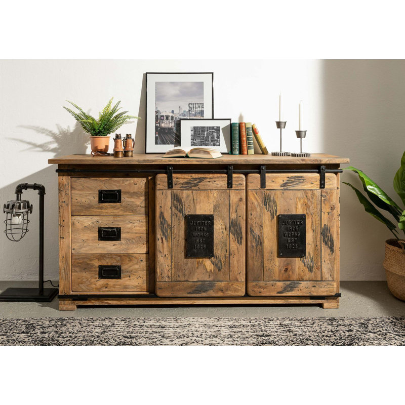 Railway 150cm Sideboard, Nature