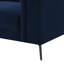 Fauteuil rembourré et capitonné Tuxedo