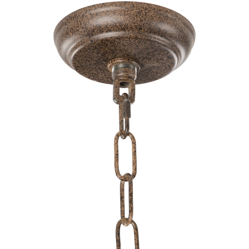 Lombard Bronze Transitional 6-Light Candle Style Chandelier