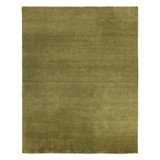 Jaipur Living Origin SAG16 Handknotted Solid Olive Green Area Rug (10'x14')