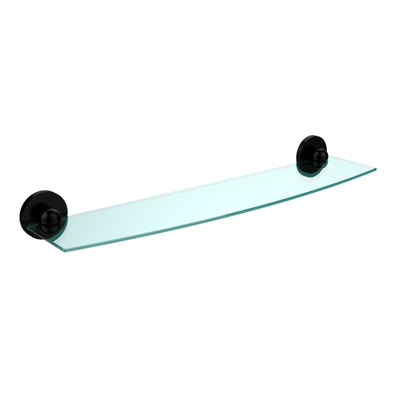 Goble Bracket Shelf, 24", Matte White
