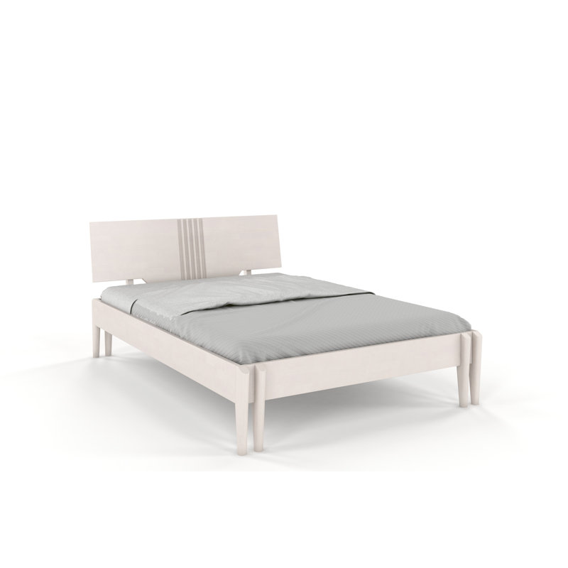 Solid Wood Bed, Super King (6'), White