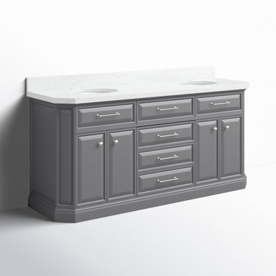 Ensemble de meuble-lavabo double 72 po Bruning