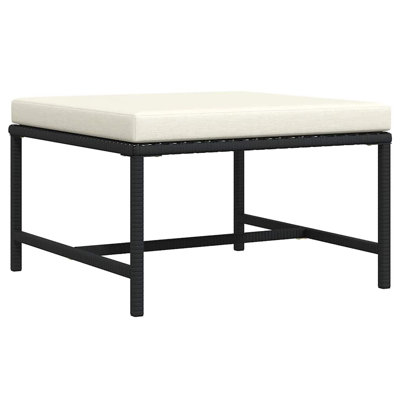 23.6" Wide Square Patio Sectional with Cushions