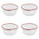 Ensemble de 4 contenants alimentaires en plastique Sterilite Ultra Seal