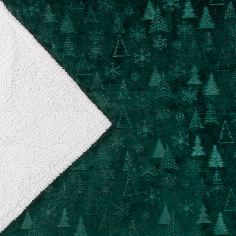 Festive Time Sherpa Furn Throw