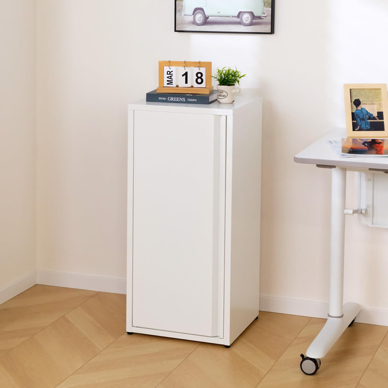 1 -Door Storage Cabinet, White