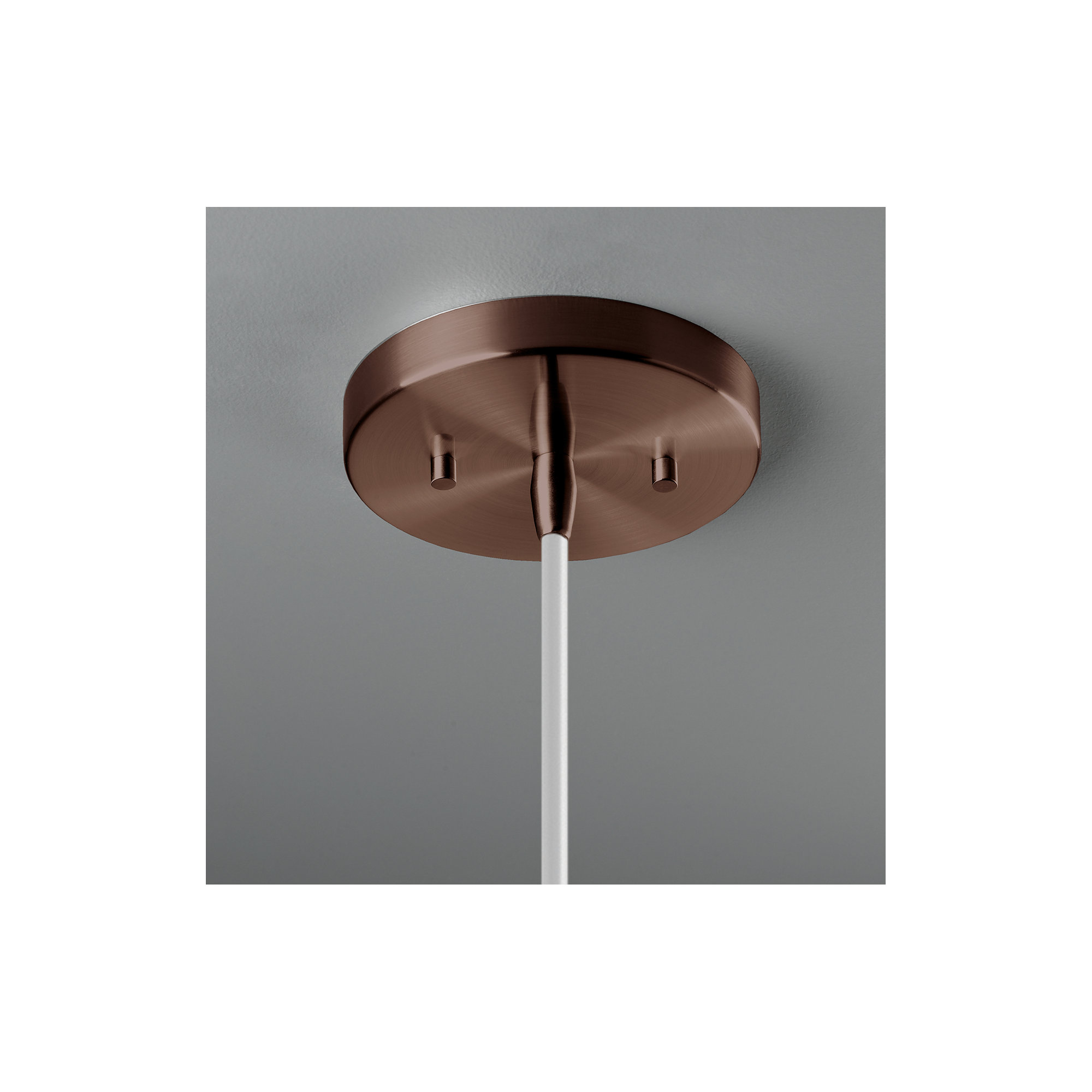 Leni Ceramic Dimmable Pendant, Reflecting Pool, Dark Bronze