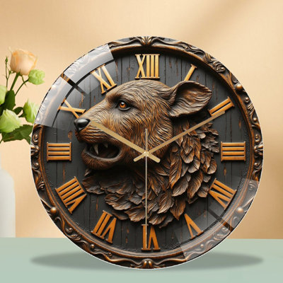 Horloge murale rétro 12 po
