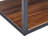 Sturminster Rustic Solid Wood Metal 3 Coffee Table And End Tables