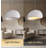 Jimyah 1- Light White Polyesters Unique/Statement Modern Pendant-557469997