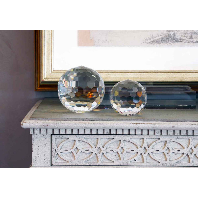 Crystal Orb Large, 4" H x 4" W x 4" D