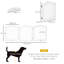 Free Standing Pet Gate-107390184