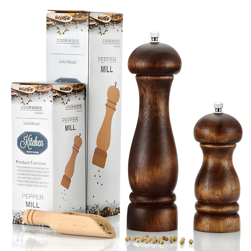 Moulin à poivre en bois Premium Premium