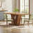 47.24" Walnut  Dining Table(Only Table,No Chair)