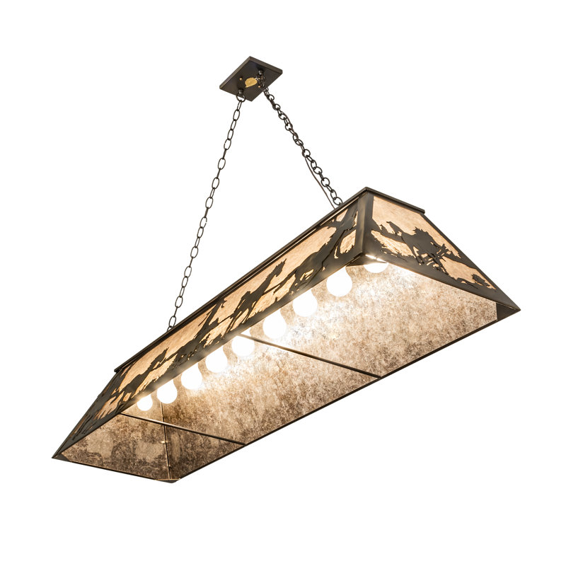 Rustic Lodge 9 - Light Pendant, Antique Copper