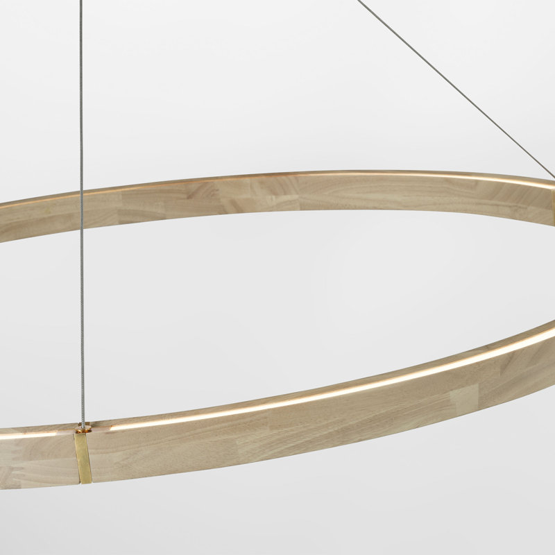 Ashok LED Chandelier, 1.9" H x 48.7" W x 48.7" D