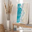 «Beach and Coastal Blue Ocean Shore», reproduction d'art moderne sans cadre-803684327