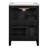 24" Modern Bathroom Vanity with Ceramic Sink - 2-Drawer Storage Cabinet with Soft-Close Doors, Space-Saving Design for Small Bathrooms​-116550229