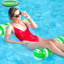 Ensemble de 6 flotteurs gonflables pour piscine, hamac aquatique pour adultes, flotteurs aquatiques pour adultes, jouets flottants polyvalents pour piscine 4 en 1, radeaux de piscine, chaises longues flottantes, pour adultes