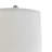 23.8"modern Ceramic Double Lamp,blue Coast Decoration Living Room Entrance Office